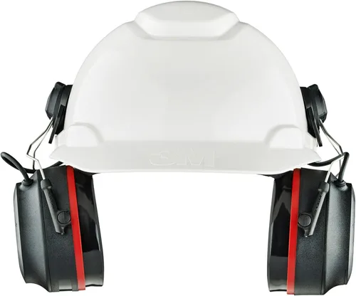 Vista 14 de 3M Pro-Protect + Cojines de Gel - Protector auditivo electrónico, clasificación de reducción de ruido (NRR) de 26 dB, orejeras Bluetooth, altavoces