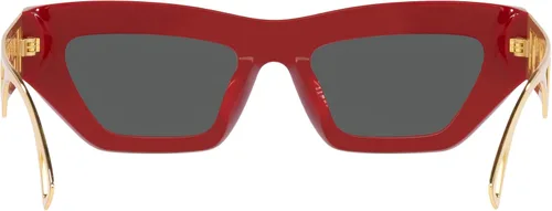 Vista 4 de Versace Woman Sunglasses Black Frame, Dark Grey Lenses, 53MM