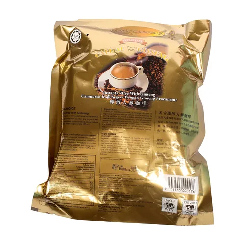 Vista 4 de Gold Choice Café de ginseng, 14.08 onzas