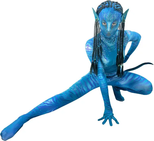 Vista 2 de Neytiri - Disfraz de cosplay de Halloween estilo 3D para mujeres adultas