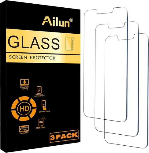 Vista 17 de Ailun - Protector de pantalla Apple iPhone 11 Pro/iPhone Xs/iPhone X, pantalla de 5.8 pulgadas, vidrio templado 2.5D, para la mayoría de las fundas