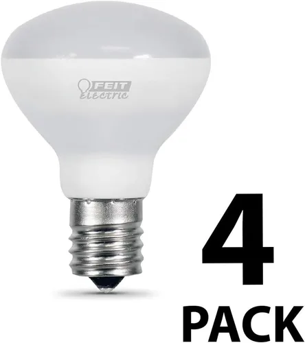 Vista 5 de Feit Electric BPR14DMN/927CA/4 40W EQ DM R14 Bombillas LED, 4 Bombillas