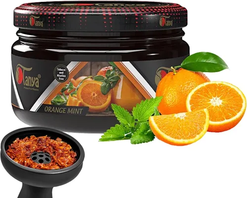 Vista 34 de Tanya Herbal Hookah Molasas 100% sin nicotina y tabaco Sabores de shisha de narguile orgánicos Mezcla de frutas Sabores de shisha 250g Frascos