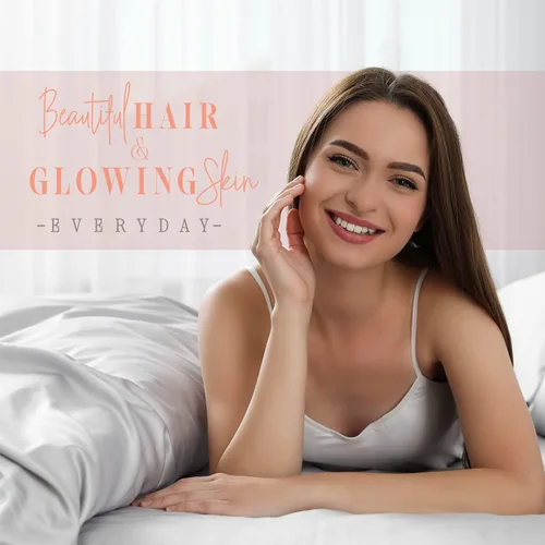 Vista 7 de Elegant Comfort Juego de 2 fundas de almohada de satén sedosas y lujosas para una piel y cabello más saludables, cierre con cremallera oculta
