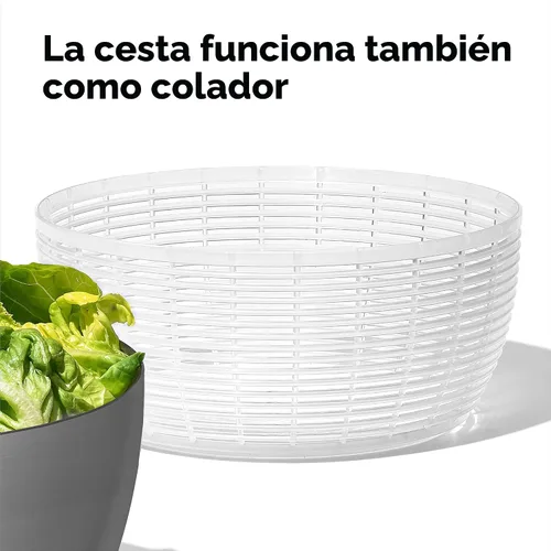 Vista 6 de OXO Steel - Centrifugador de ensalada