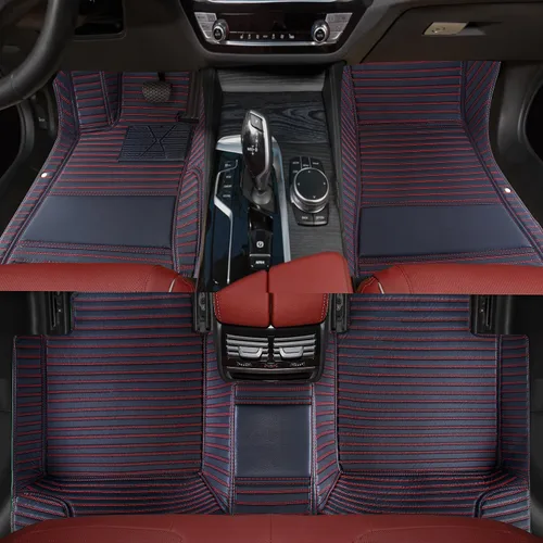 Vista 22 de Alfombrillas personalizadas para automóvil adecuadas para el 99% de automóviles, camiones, SUV, alfombrillas para todo tipo de clima, alfombrillas