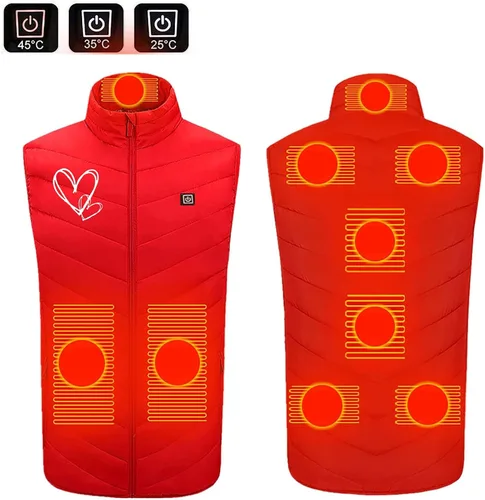 Vista 3 de Juniors Heart Lover Graphic Plus Size Coats Jackets Outerwear for Women Heated Cami Tank Fall Winter Coats 2023 Y2K