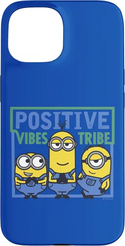 Vista 6 de Minions Carcasa Positive Vibes para iPhone 17