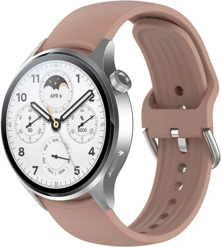 Vista 8 de Senter Correa de repuesto de liberación rápida de goma suave de 0.866 in para reloj inteligente Xiaomi S1 pro