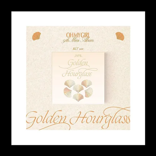 Vista 3 de OH MY GIRL Reloj de arena dorado 9º contenido del mini álbum+POB+Tarjeta fotográfica+seguimiento sellado (conjunto completo