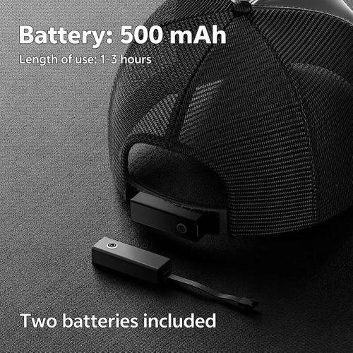 Vista 4 de Sombreros LED, pantalla LED, gorras de béisbol con control de aplicación Bluetooth, compatible con texto, patrones, animaciones para fiestas, bares