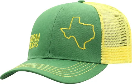 Vista 69 de John Deere Gorra de béisbol con logotipo y malla trasera con contraste, para hombre