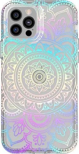 Vista 10 de Tech21 Evo Art Botanical Garden - Funda protectora para iPhone 12 Pro Max con protección contra caídas de 10 pies y ilustraciones exclusivas