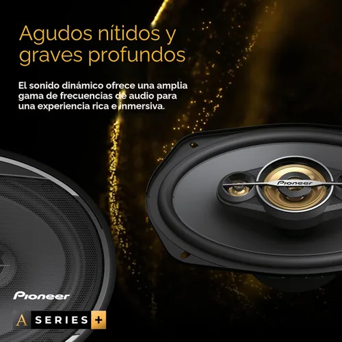Vista 4 de PIONEER A-Series Plus TS-A301TW 20 mm (0,75") Componente Tweeters 450W Max