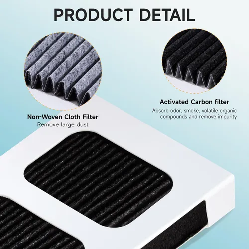 Vista 2 de Paquete de 3 filtros de aire para refrigerador Frigidaire Pureair Ultra 2, compatible con Electrolux 242047805, 5303918847, EAP12364179, reduce