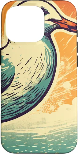 Vista 20 de iPhone 16 Retro Seagull Case