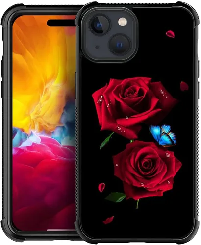 Vista 216 de Funda compatible con iPhone 8, a prueba de golpes, antiarañazos, bandera de ciervos de cola blanca de grano de madera estadounidense