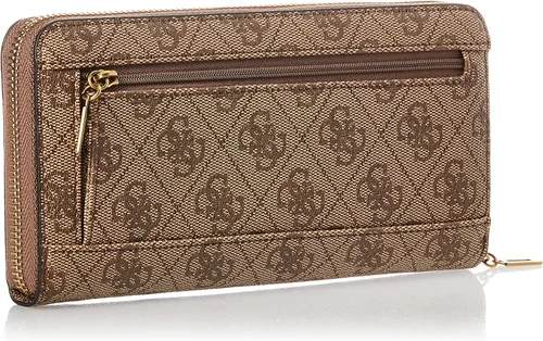 Vista 2 de GUESS Cartera grande con cremallera para mujer Noelle