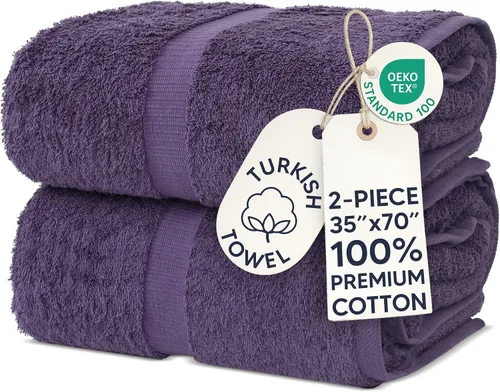 Vista 108 de Chakir Turkish Linens - Toallas turcas de 100% algodón, suaves y absorbentes (juego de 3 toallas personalizables, color aguamarina)