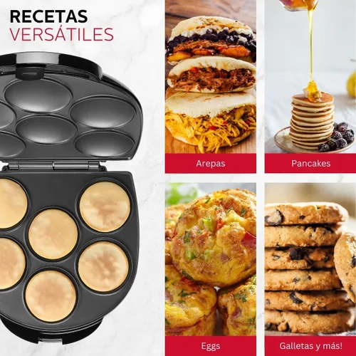 Vista 5 de Holstein Housewares HU-09005B arepa eléctrica., Negro