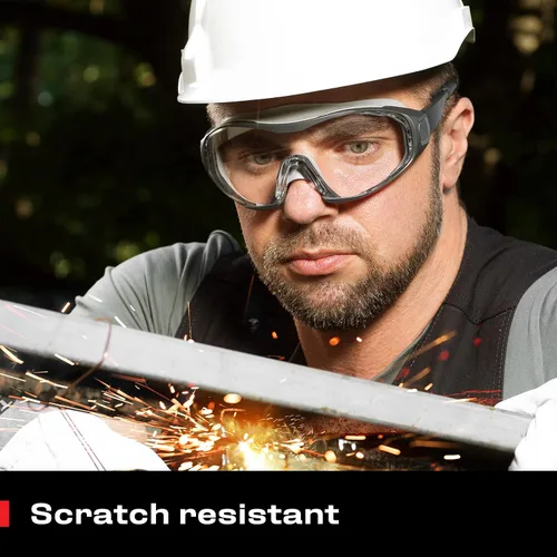 Vista 3 de NoCry Gafas de seguridad antivaho para hombres con revestimiento antiarañazos de alta calidad, gafas de trabajo perfectas con diadema ajustable