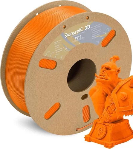 Vista 12 de DURAMIC 3D PETG Filamento 1.75mm Azul Ejército, Filamento de Impresión 3D Carrete de 1kg (2.2lbs), Filamento Azul Ejército 1.75mm Precisión