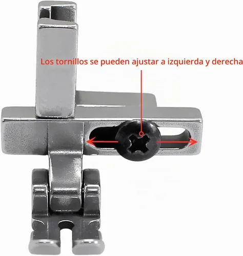 Vista 2 de Universal Foot #T3 - Prensatelas ajustables con cordón/regular/cremallera para accesorios de máquina de coser industrial de 1 aguja 1 pieza de metal