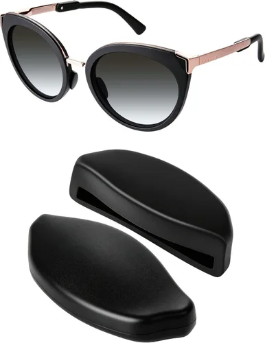 Vista 2 de Mryok Replacement Nose Pieces Nose Pads for Oakley Frogskins Range/Hybrid/HSTN/Top Knot/Frogskins Range XL Sunglass - Options 1 par negro - ajuste