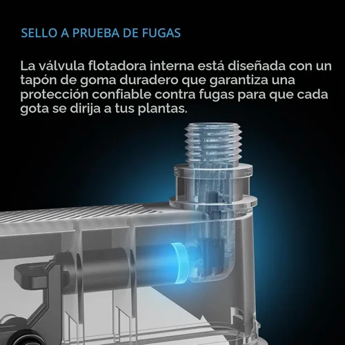 Vista 5 de AC Infinity Kit de válvula de actualización de llenado automático para base