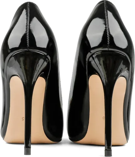 Vista 5 de COLETER Zapatos de vestir con punta puntiaguda de 4 pulgadas para mujer 02 negro