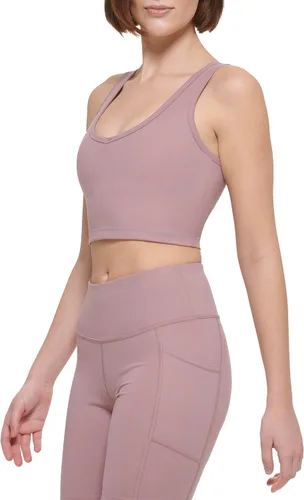 Vista 2 de Calvin Klein Sujetador deportivo básico de rendimiento con tiras para mujer