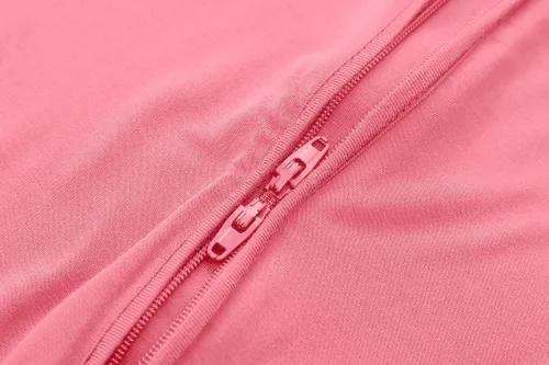 Vista 42 de Pijama de viscosa de bambú sin pies para niños y niñas, pijamas con cremallera para dormir y jugar, mameluco - 0-24 meses