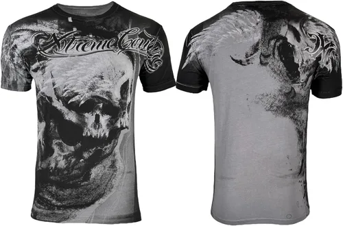 Vista 2 de Xtreme Couture by Affliction Camiseta Hombre Grave Maker Azul