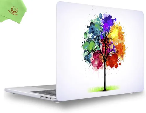 Vista 72 de UESWILL Estuche rígido mate suave compatible con MacBook Pro de 15 pulgadas con Touch Bar y USB-C de 2016-2019, modelo A1990 A1707, negro