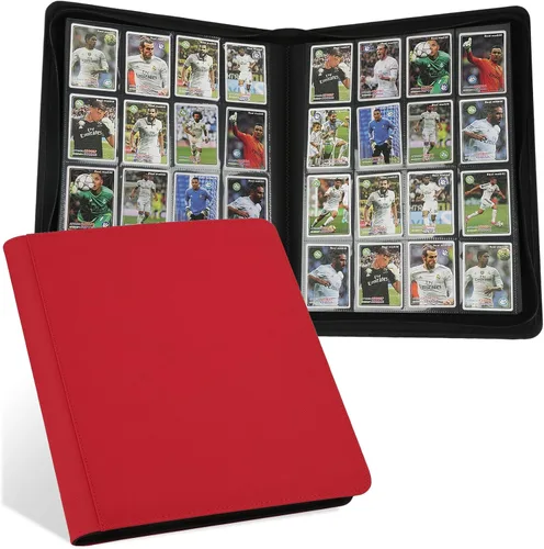 Vista 10 de GERMUN Carpeta de tarjetas coleccionables con 12 bolsillos, 720 bolsillos, carpeta de colección de tarjetas, carpeta de álbum de tarjetas para MTG