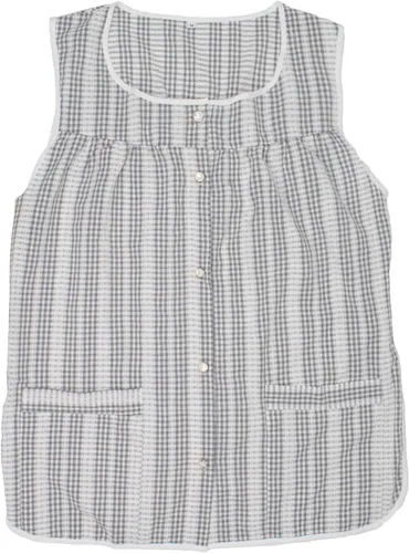 Vista 5 de Nanxson Delantales de Cobber para mujer con bolsillos delantal con botones para cocinar cocina chef CF3152