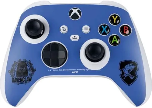 Vista 16 de Skinit Calcomanía para juegos compatible con el controlador Xbox Series S – Diseño oficial de Wizarding Worlds Harry Potter Deathly Hallows Symbol