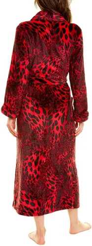 Vista 2 de Natori Bata de leopardo de felpa para mujer