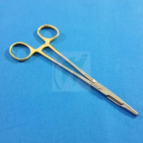 Vista 3 de T/C Olsen Hegar Needle Holder 5.5" con insertos de carburo de tungsteno o.r Premium Grade (HTI marca)