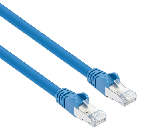 Vista 4 de Intellinet Cable de conexión de red Ethernet Cat8 – Cable de Internet de 40 G con arranque sin enganches, resistente, cable de cobre puro desnudo