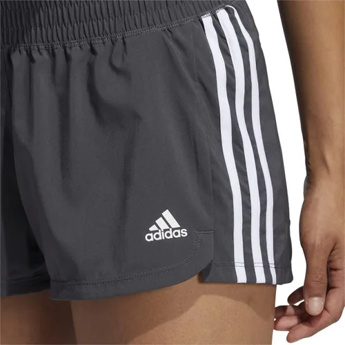 Vista 3 de adidas - Short Pacer de 3rayas para mujer