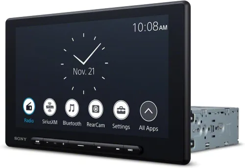 Vista 2 de Sony XAV-AX8500 - Receptor de medios para automóvil de 10.1" con Apple CarPlay/Android Auto inalámbrico con HDMI y Maestro Ready