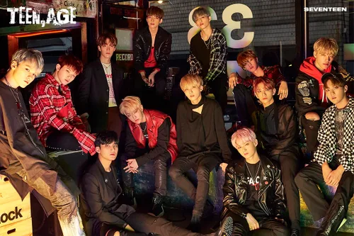 Vista 6 de SEVENTEEN TEEN, AGE Reissue 2nd Album CD+Póster plegable en paquete+Photobook+Papel de letras+Tarjeta fotográfica+Soporte de escritorio