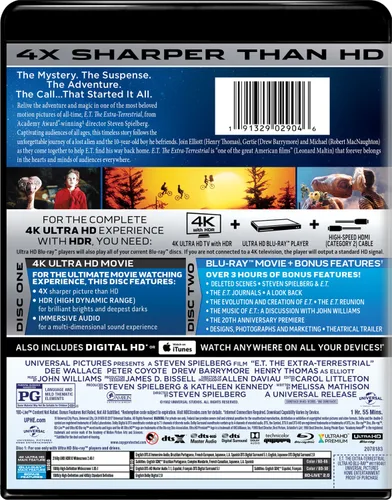 Vista 2 de ET The Extra-Terrestrial Blu-ray