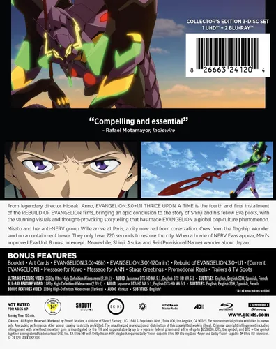 Vista 3 de EVANGELION3.0+1.11 THRICE UPON A TIME Collectors Edition 4K UHD