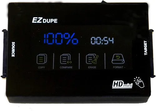 Vista 2 de EZ Dupe 1 a 1 SOHO Touch Duplicador de disco duro - 2GB/Min DM-HS0-2H1BTP