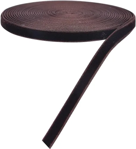 Vista 56 de Chenkou Craft 5 yardas de cinta de terciopelo para decoración navideña y embalaje artesanal