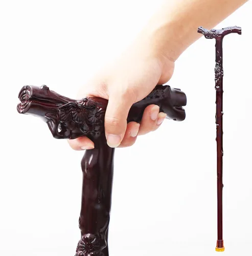 Vista 8 de Bastones de dragón para hombres, bastones de madera hechos a mano para hombres y mujeres, resistentes hasta 500 libras, exquisito palo ergonómico