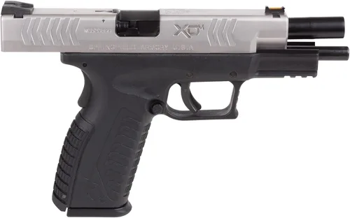 Vista 4 de Springfield Armory XDM 4.5" .177 Cal. CO2 Blowback, pistola de aire bi-Tone