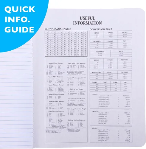 Vista 6 de BAZIC PRODUCTS Cuaderno de composición de mármol negro, con rayas